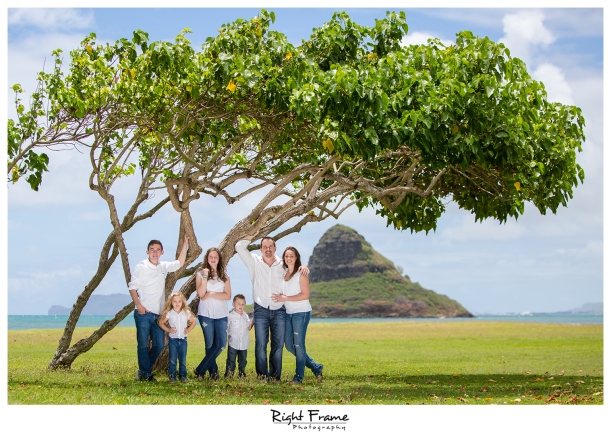 family pictures in oahu