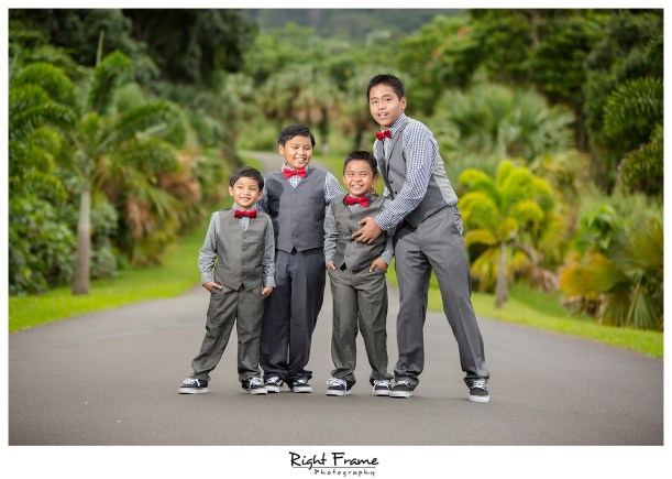 Honolulu Family Photographer Hoomaluhia Botanical Garden