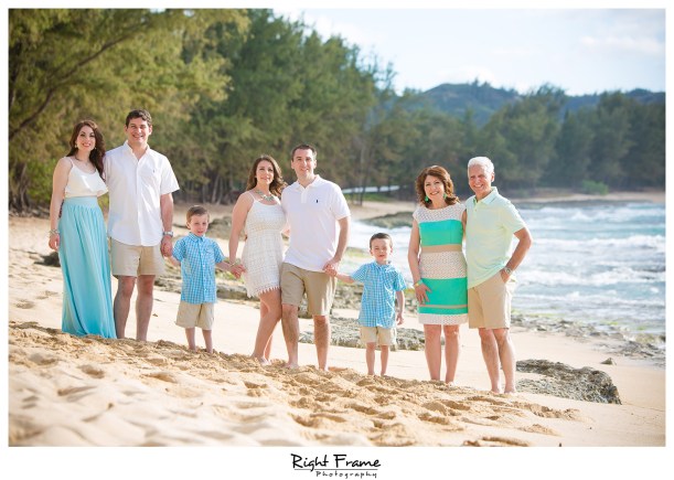 Sunset Family Photography near Turtle Bay Resort Stables Beach