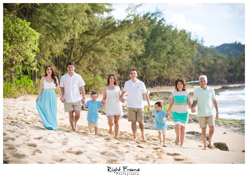 Sunset Family Photography near Turtle Bay Resort Stables Beach