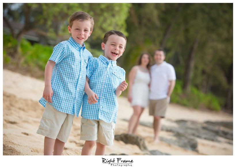 Sunset Family Photography near Turtle Bay Resort Stables Beach