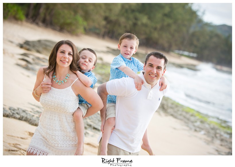 Sunset Family Photography near Turtle Bay Resort Stables Beach