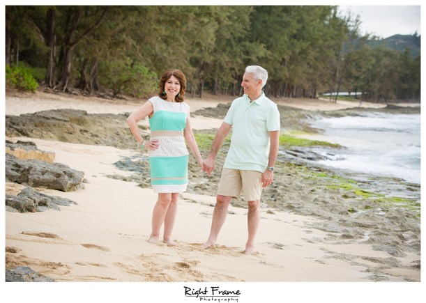 Sunset Family Photography near Turtle Bay Resort Stables Beach