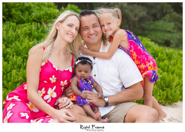 Oahu Hawaii Family Photography Waimanalo Beach