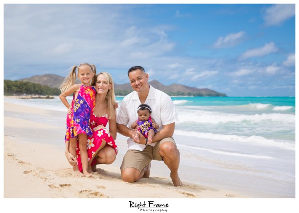 Oahu Hawaii Family Photography Waimanalo Beach