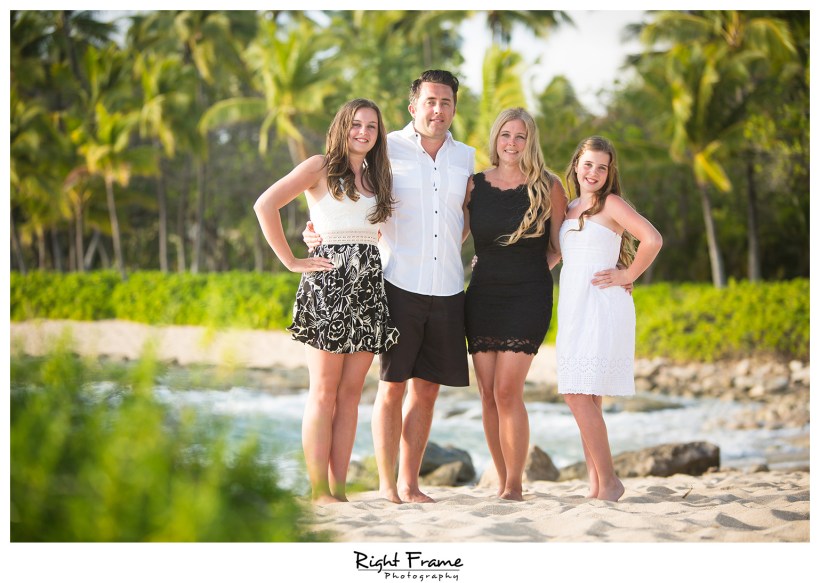 Sunset Family Photos near Four Seasons Resort Oahu Ko Olina