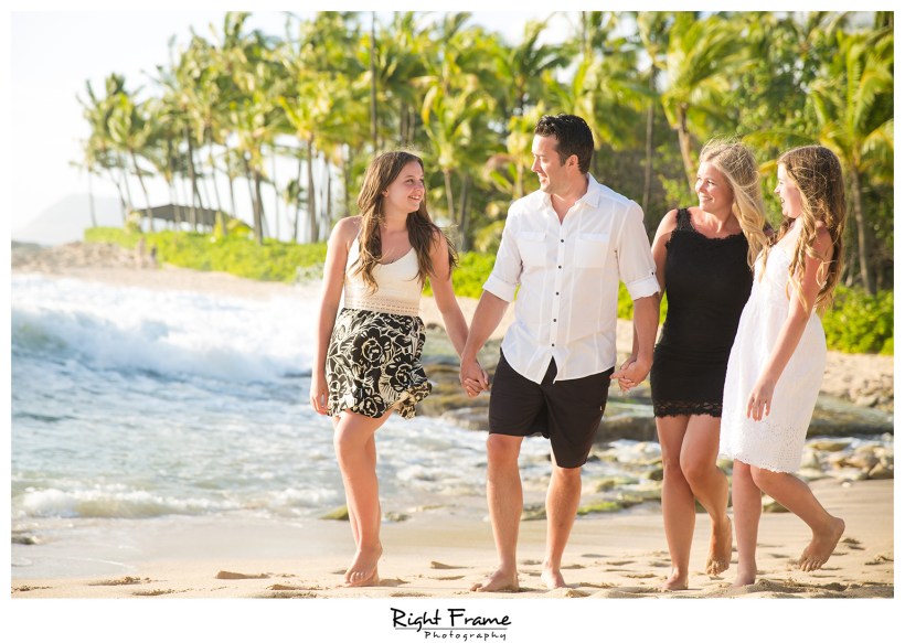 Sunset Family Photos near Four Seasons Resort Oahu Ko Olina