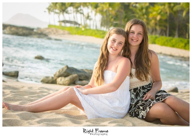 Sunset Family Photos near Four Seasons Resort Oahu Ko Olina