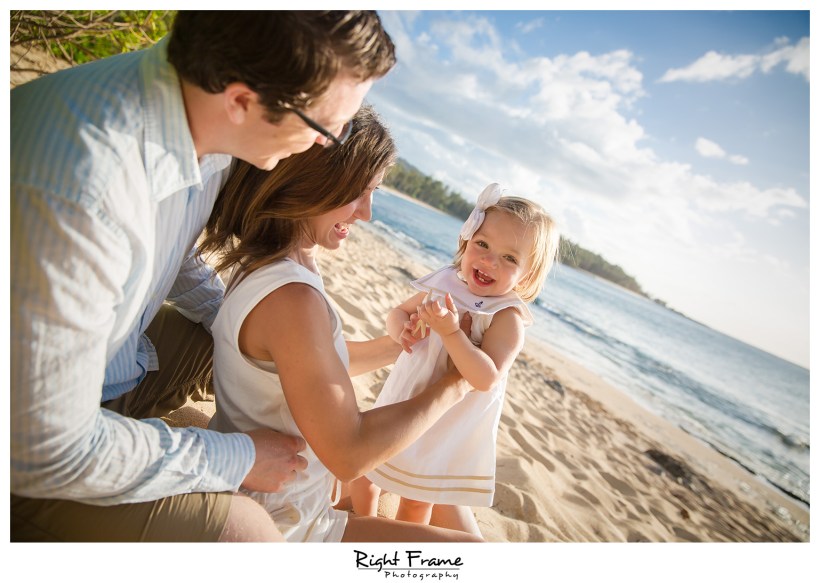 Family Portraits in Hawaii Turtle Bay Resort