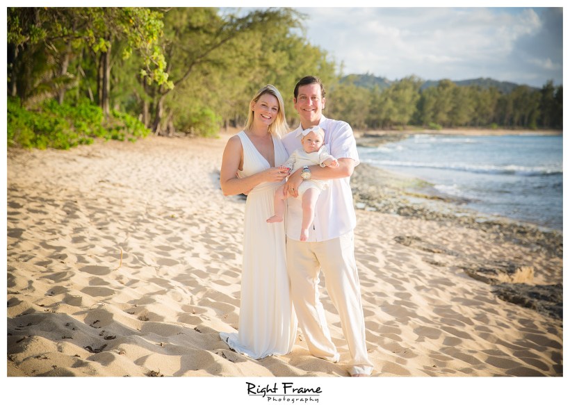 Family Portraits in Hawaii Turtle Bay Resort