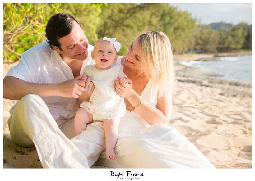Family Portraits in Hawaii Turtle Bay Resort