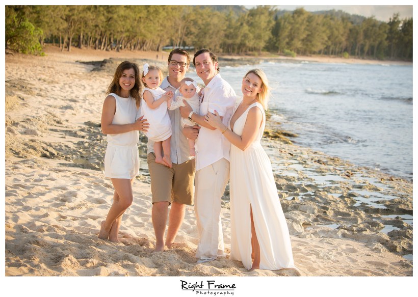Family Portraits in Hawaii Turtle Bay Resort