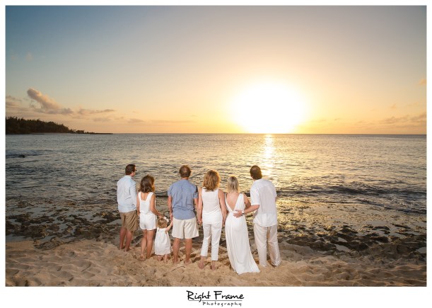 Family Portraits in Hawaii Turtle Bay Resort