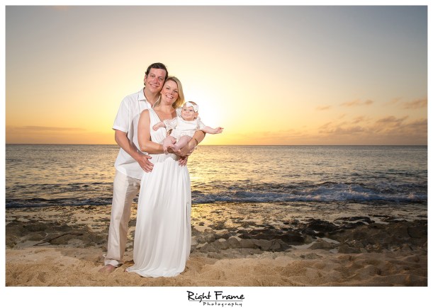 Family Portraits in Hawaii Turtle Bay Resort