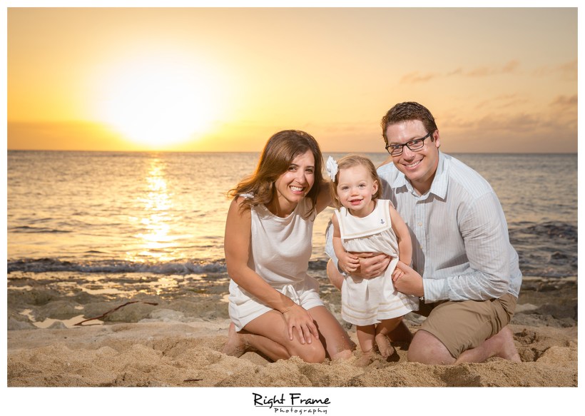 Family Portraits in Hawaii Turtle Bay Resort