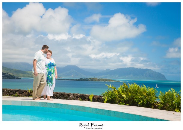 Family Pictures in Kailua Ocean View Villa