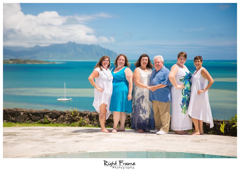 Family Pictures in Kailua Ocean View Villa