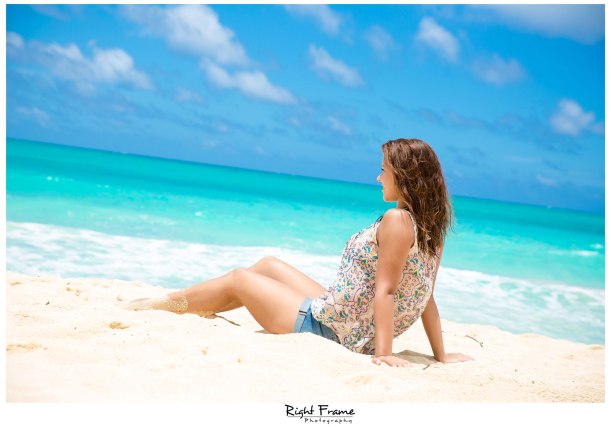 Senior Beach Pictures in Oahu Hawaii