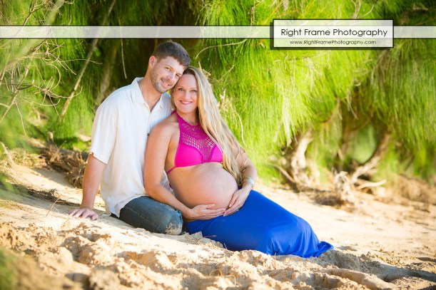 _Oahu Maternity Photographers Papailoa Beach
