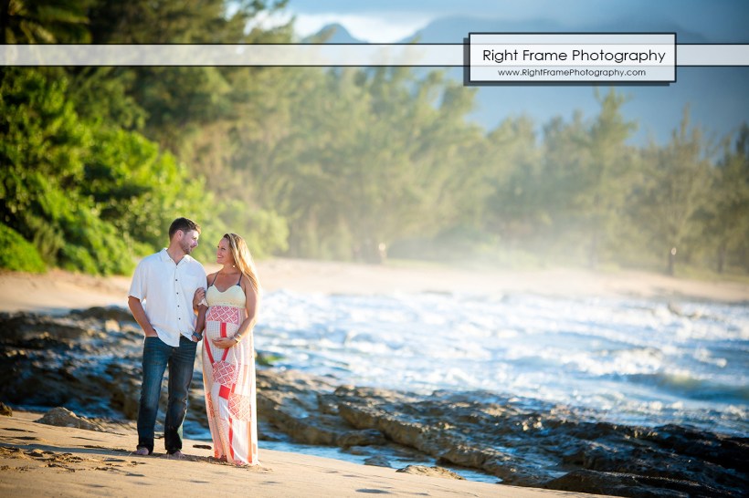 _Oahu Maternity Photographers Papailoa Beach