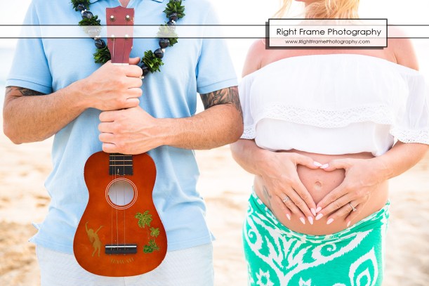 Sunset Maternity Beach Photos Oahu Hawaii