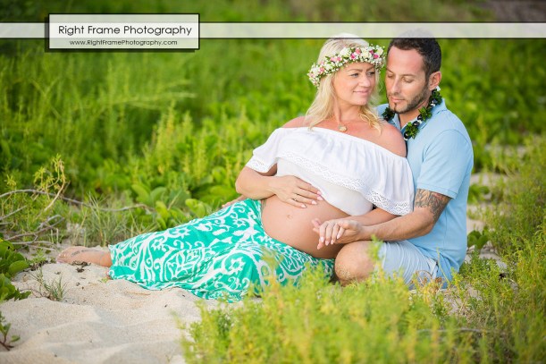 Sunset Maternity Beach Photos Oahu Hawaii