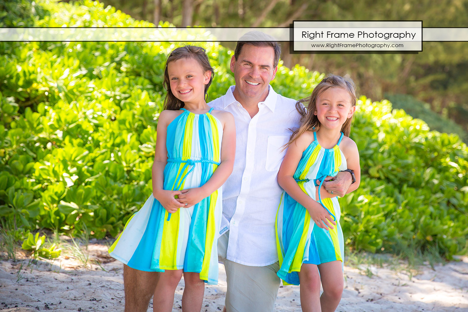 Family Beach Portraits near Kailua Oahu Hawaii