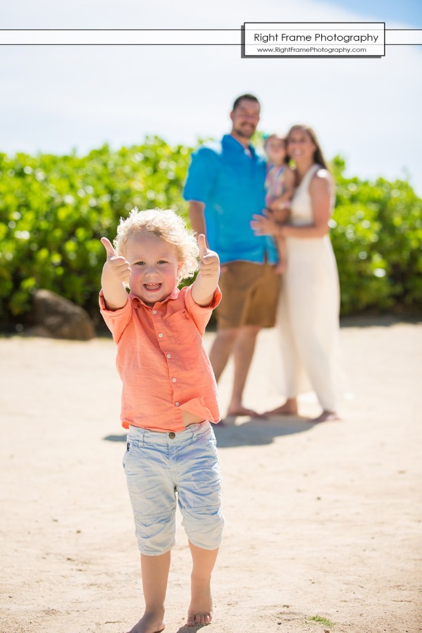 Family Photographer near Kahala Hotel Oahu Hawaii