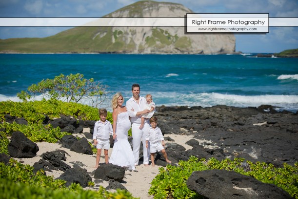 OAHU FAMILY BEACH PHOTOS at Makapu'u Beach