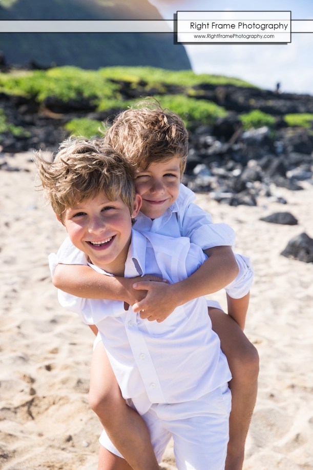 OAHU FAMILY BEACH PHOTOS at Makapu'u Beach