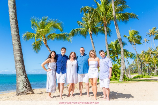 Vacation Family Pictures in Oahu
