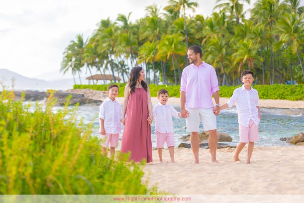 Family Photos on the Beach Honolulu