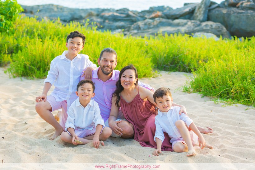 Family Photos on the Beach Honolulu