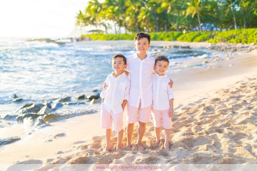 Family Photos on the Beach Honolulu