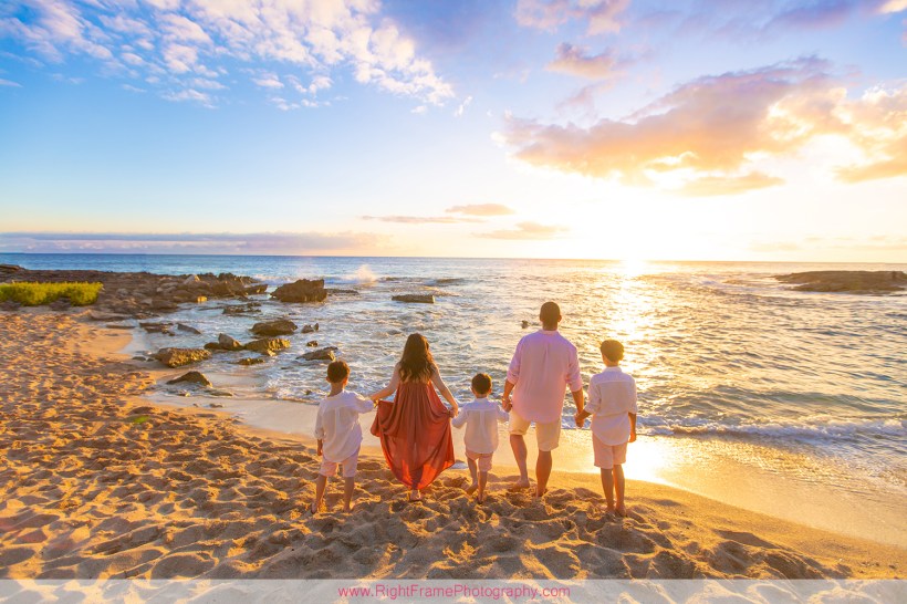 Family Photos on the Beach Honolulu