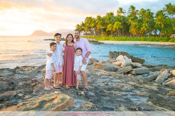 Family Photos on the Beach Honolulu