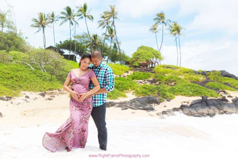 Family Maternity Photoshoot in Honolulu g