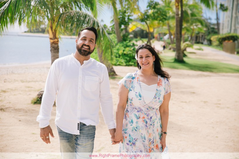 Family Christmas Photos Beach Oahu Hawaii