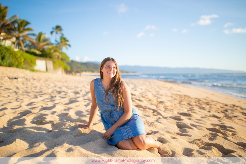 SUNSET BEACH Family Photoshoot at North Shore Oahu Hawaii