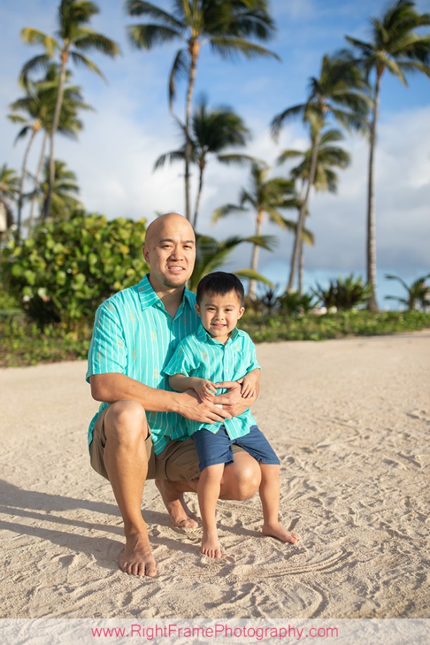 family pictures near Hale Koa Hotel