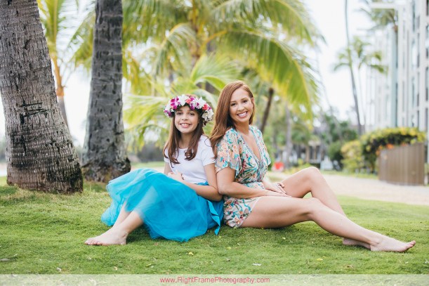 Beach family portraits Hawaii