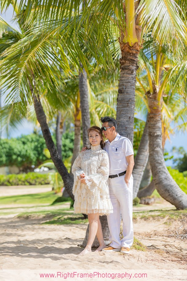 Photo session in Hawaii 30th Wedding Anniversary