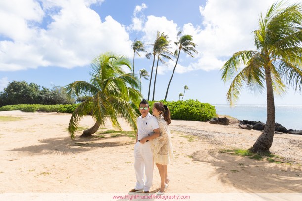 Photo session in Hawaii 30th Wedding Anniversary